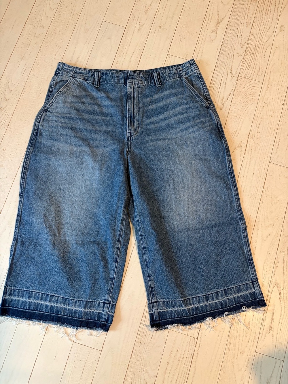 Madewell Culotte trouser jean.